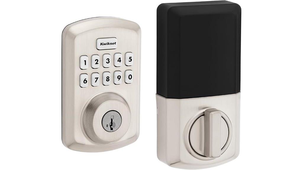 electronic deadbolt lock