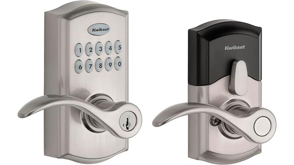 electronic keypad door lock