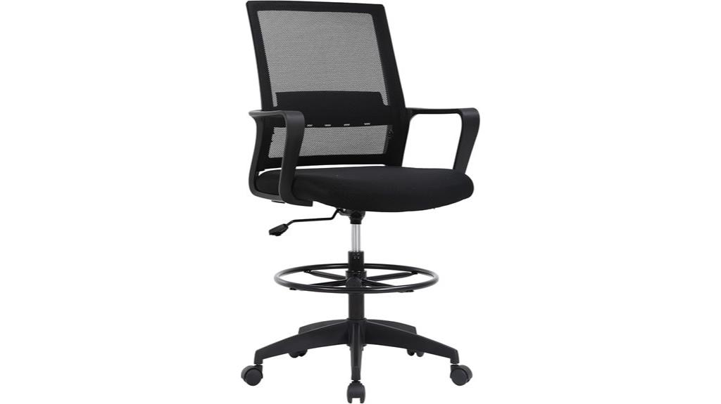 ergonomic drafting chair