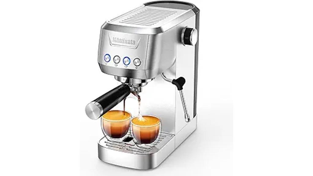 espresso machine with frother