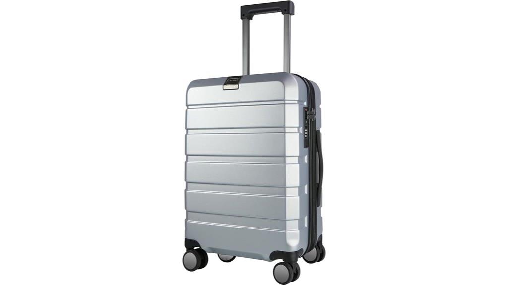 expandable hardshell spinner luggage