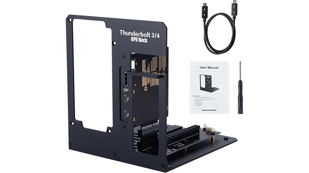 external gpu dock compatibility