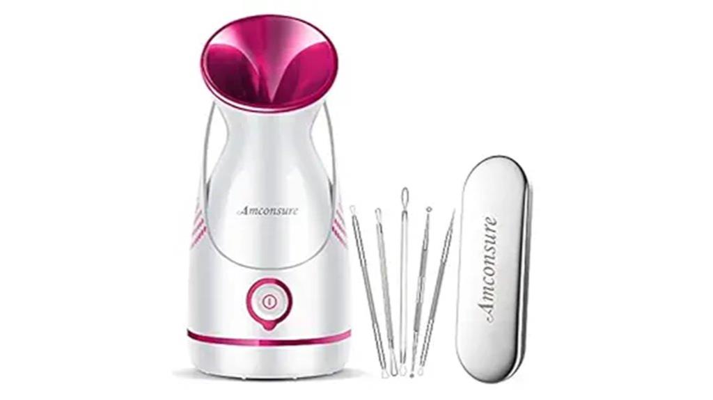 facial steamer with skin kit