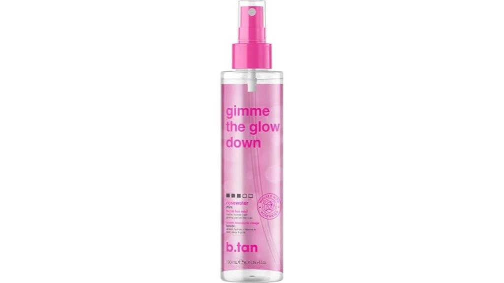 facial tan mist spray