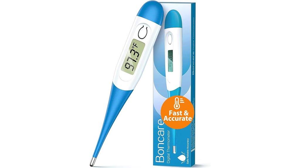 fast reading digital thermometer