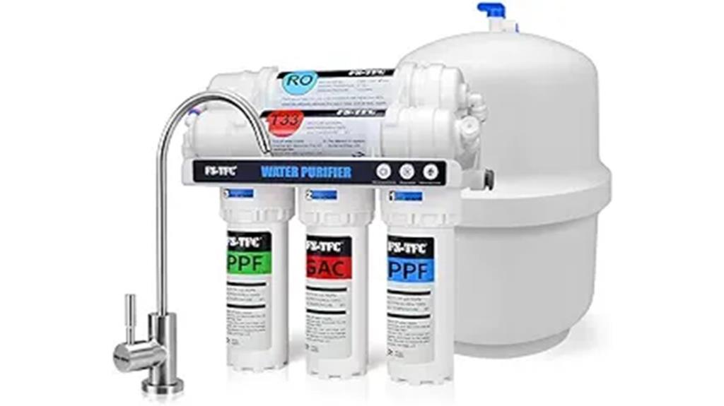 five stage water filtration