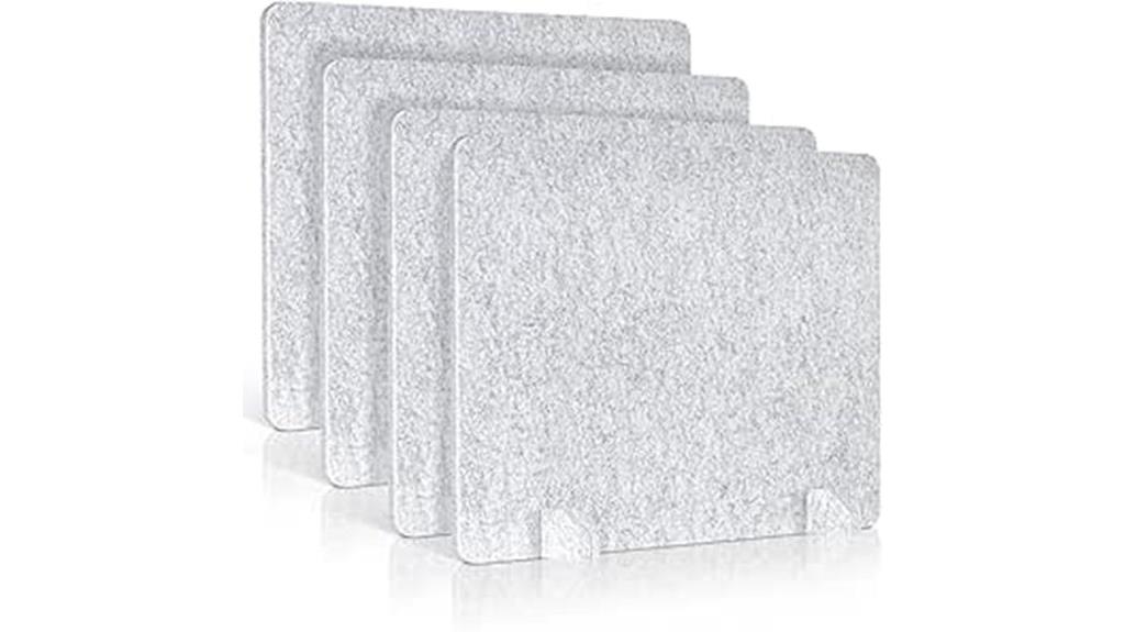 four pack desk dividers