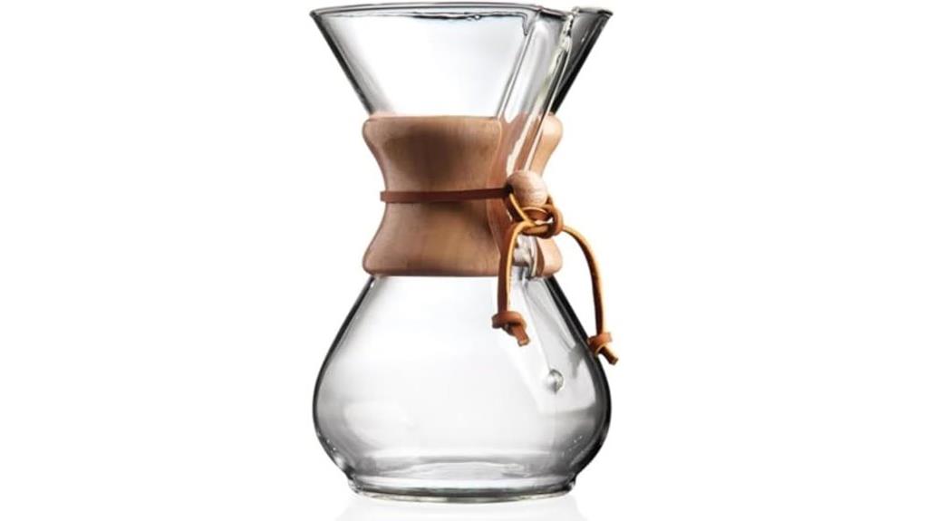 glass 6 cup coffee maker