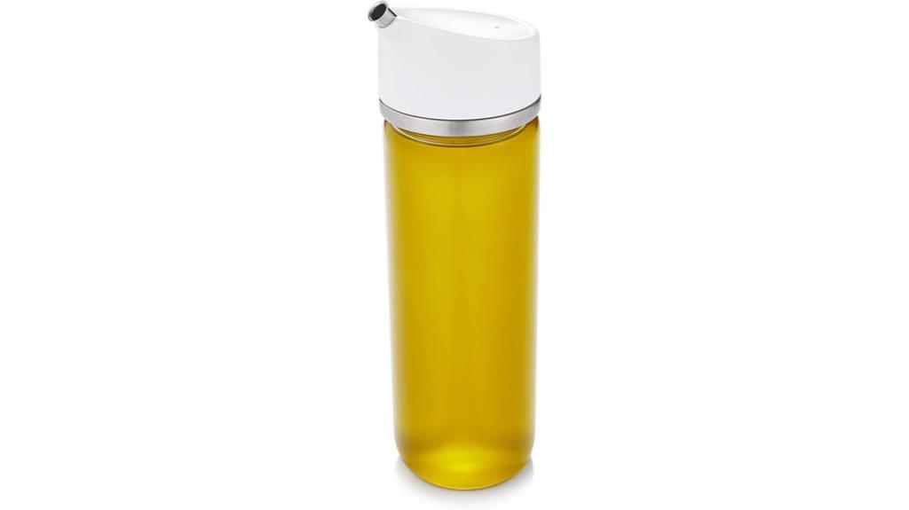 glass oil dispenser with precision