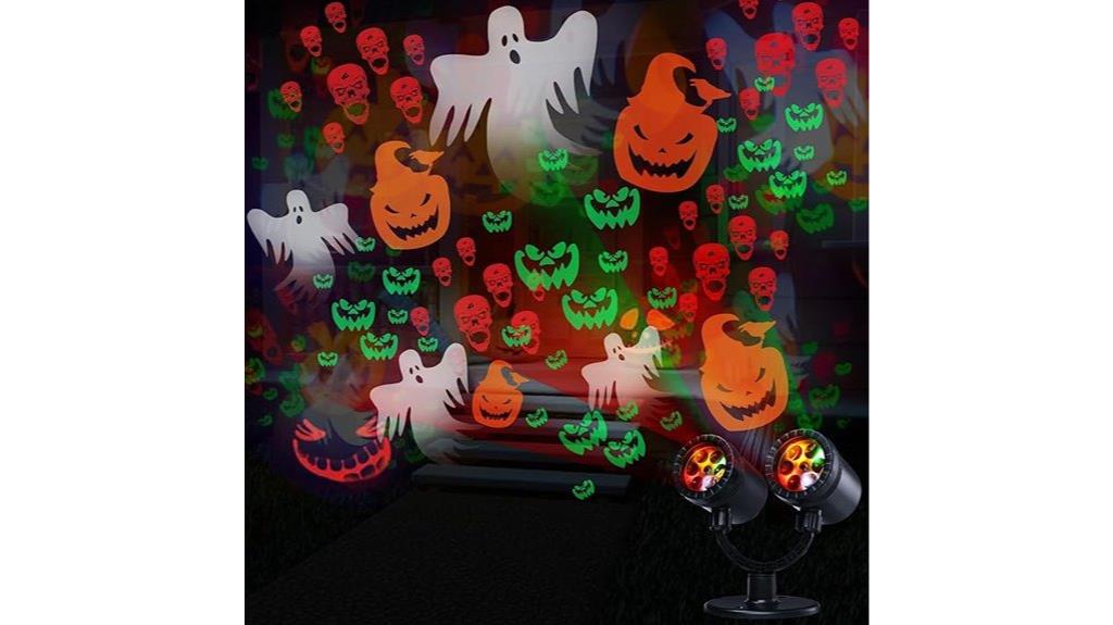 halloween outdoor projector lights