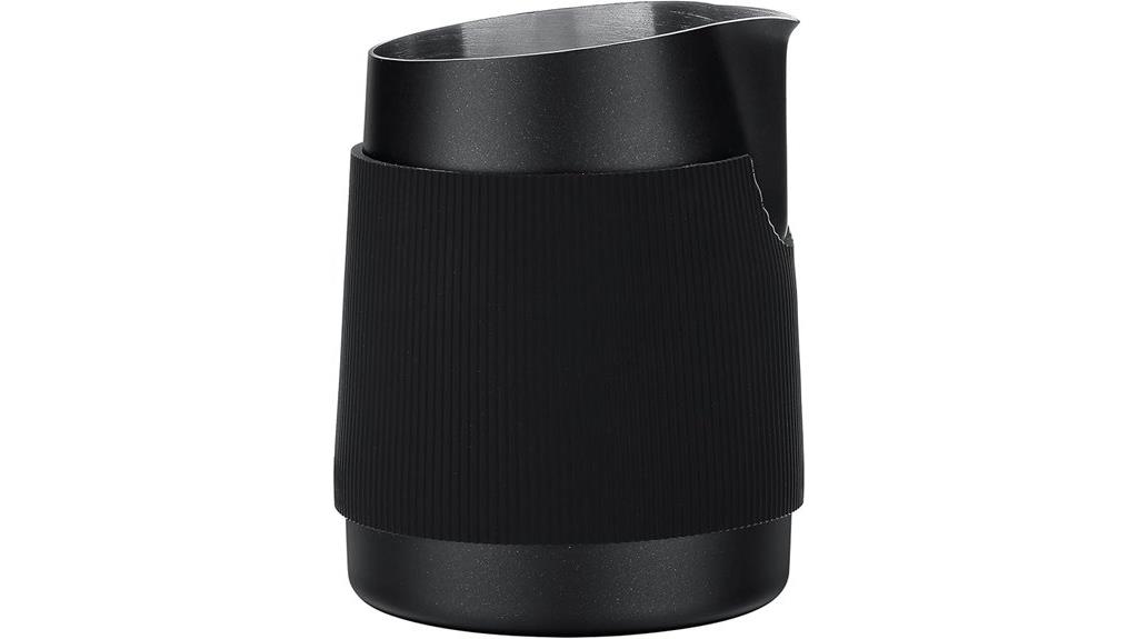 handleless milk frothing jug