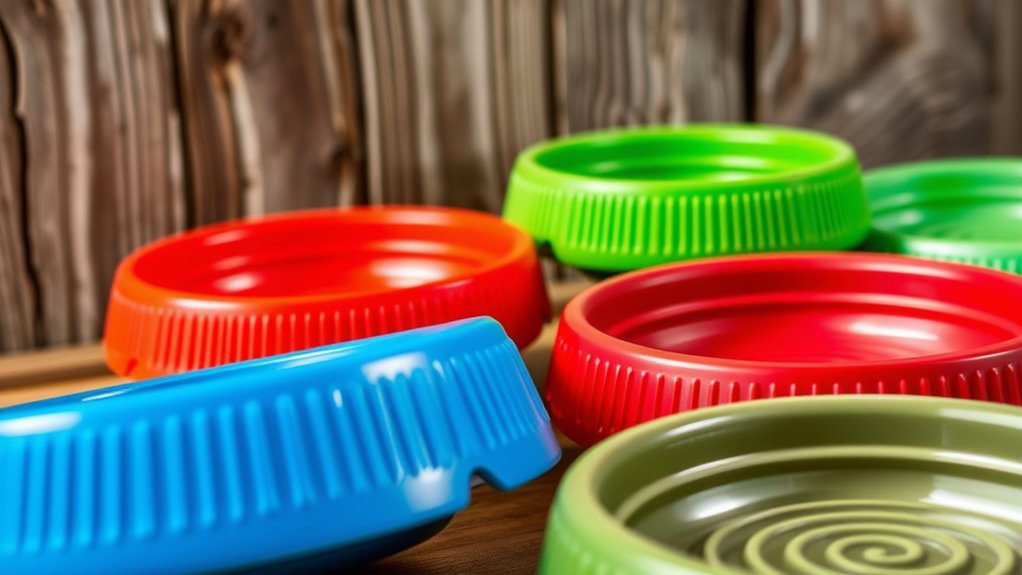 healthy engaging dog feeding