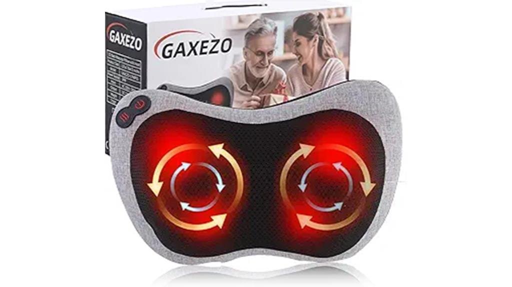 heated shiatsu massage pillow