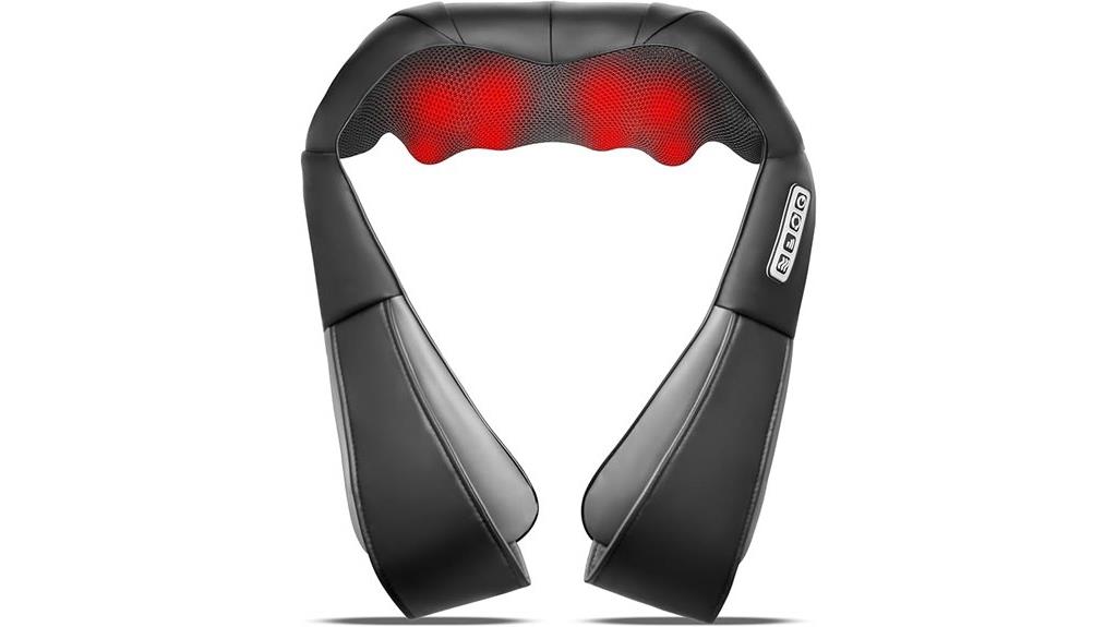 heated shiatsu massager