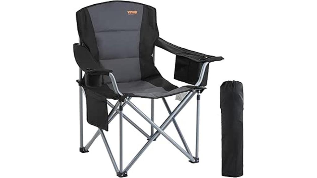 heavy duty portable camping chair