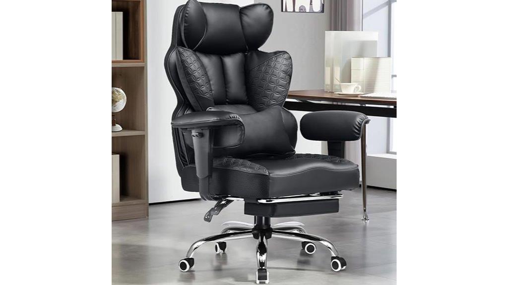 heavy duty tall gaming chair