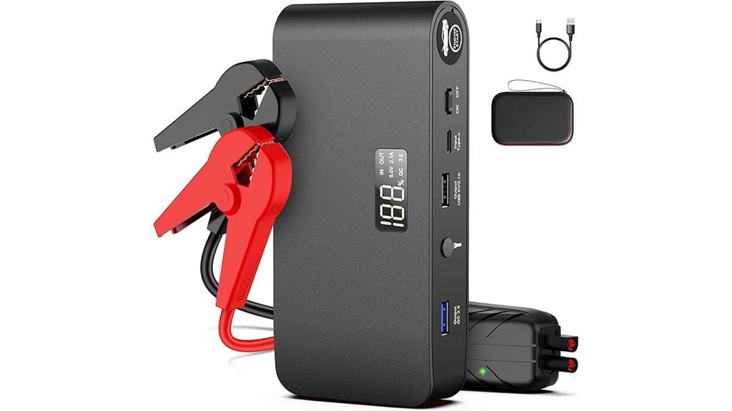 high powered car jump starter