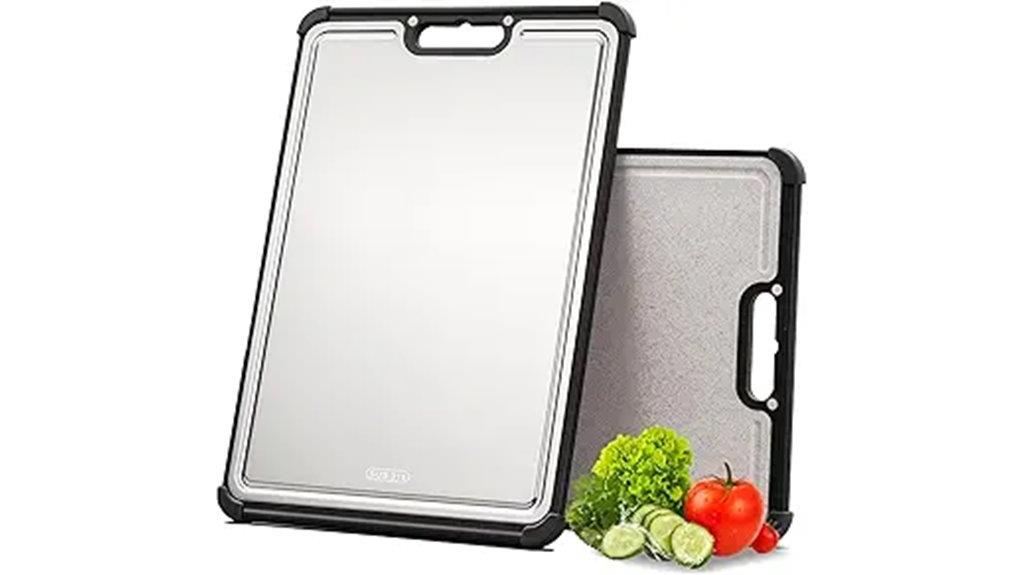 high quality stainless steel cutting board
