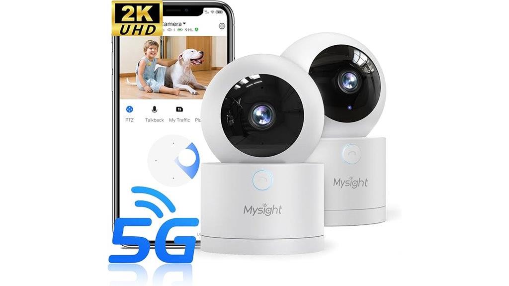 high resolution ai security camera
