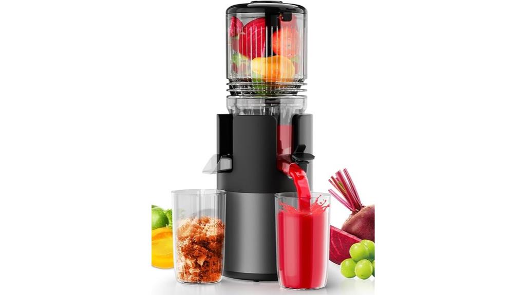 high yield cold juicer
