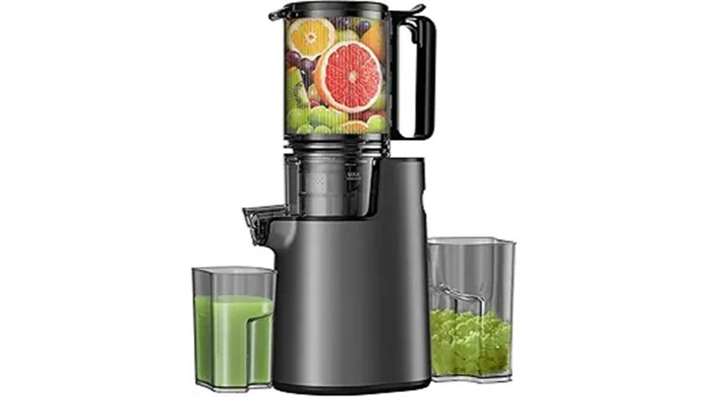 high yield juicer features