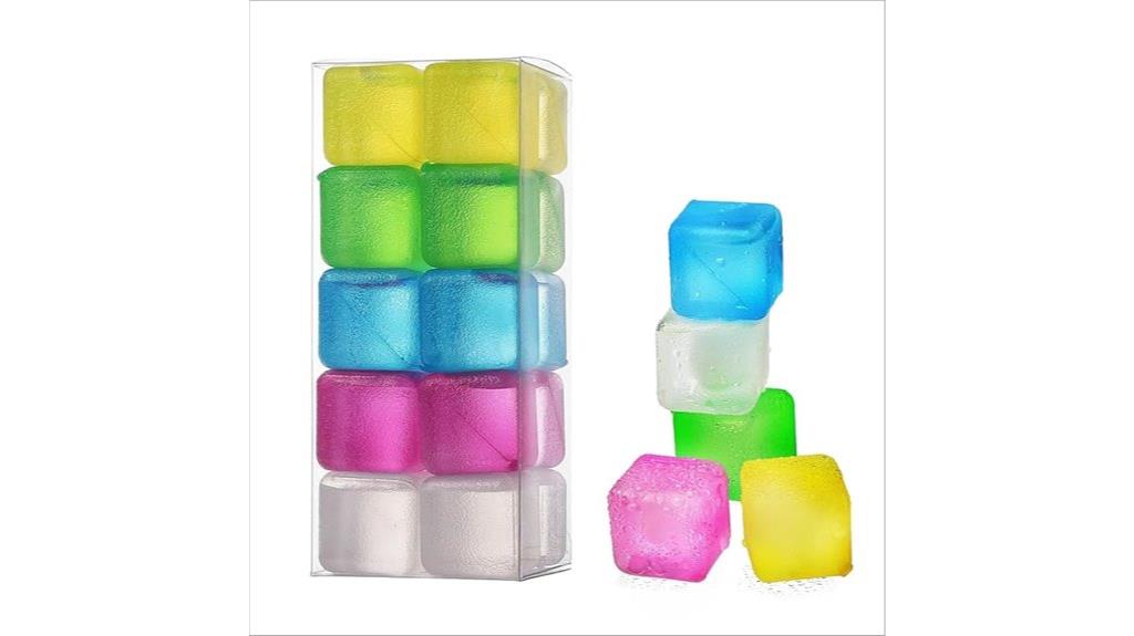 ice cubes for drinks