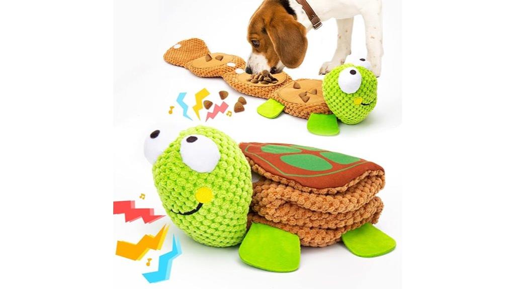 interactive squeaky snuffle toys