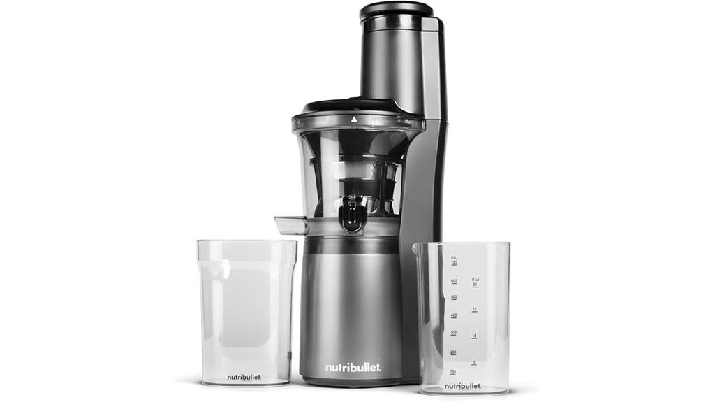 juicer with masticating technology