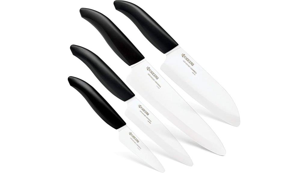 kyocera 4 piece ceramic set