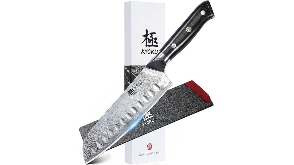 kyoku 7 inch santoku knife
