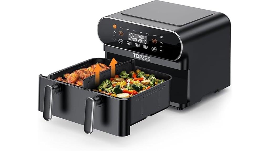 large air fryer features