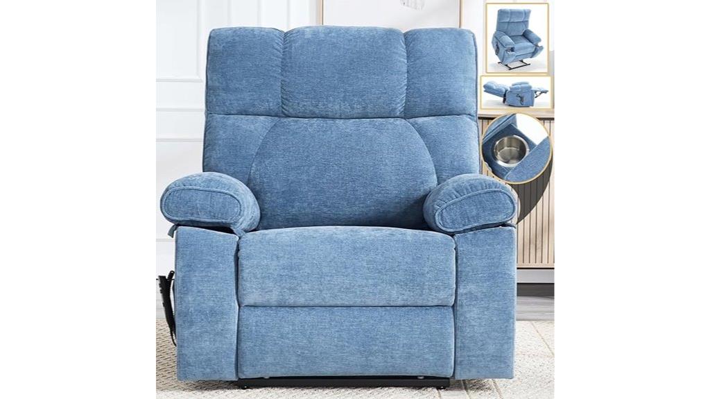 large dual motor recliner