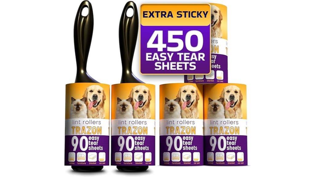 large lint roller set
