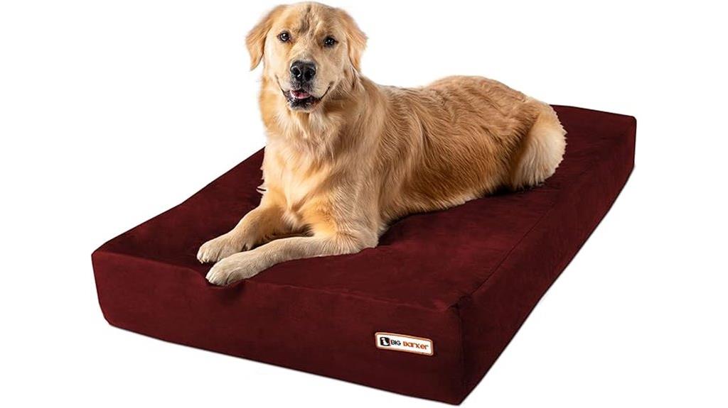 large orthopedic dog bed