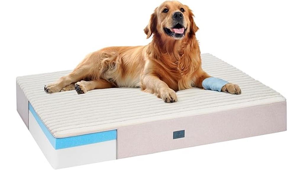 large orthopedic foam bed