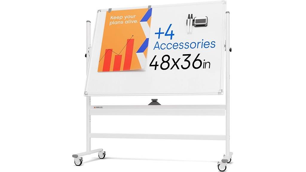 large portable magnetic whiteboard