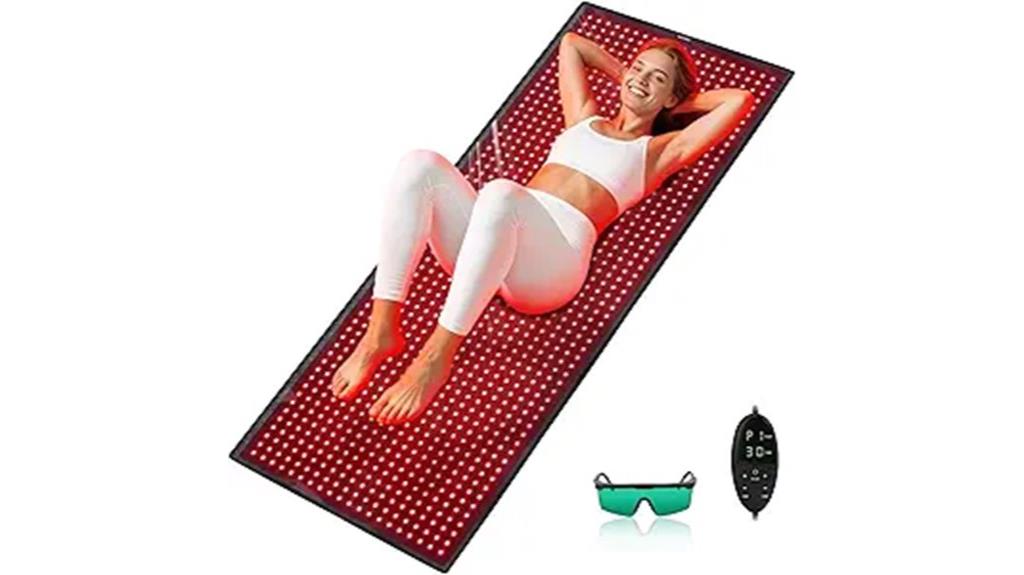 led body infrared mat