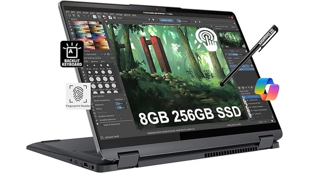 lenovo 14 inch touchscreen laptop