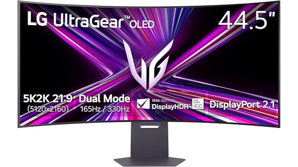 lg 45 inch oled curved