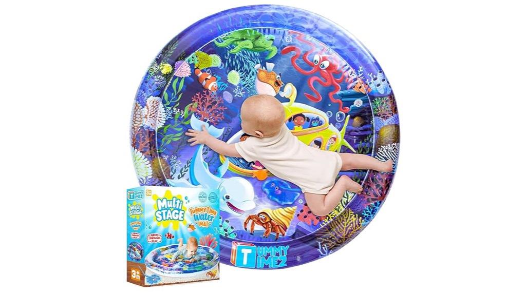 luxury baby water play mat