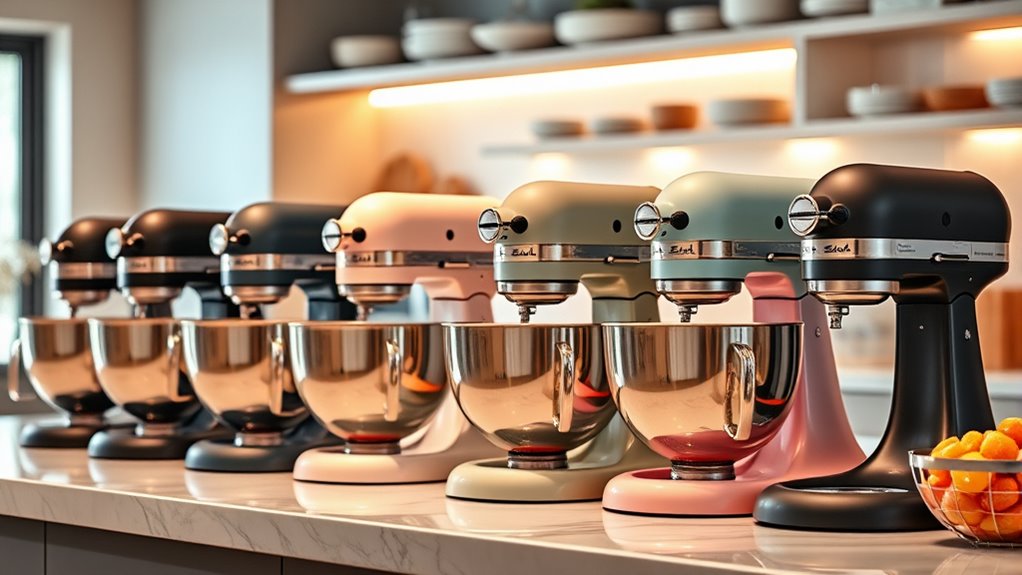 luxury baking mixer selection