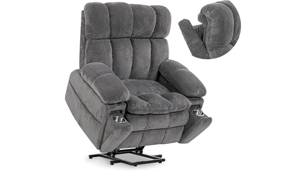 luxury heated massage recliner