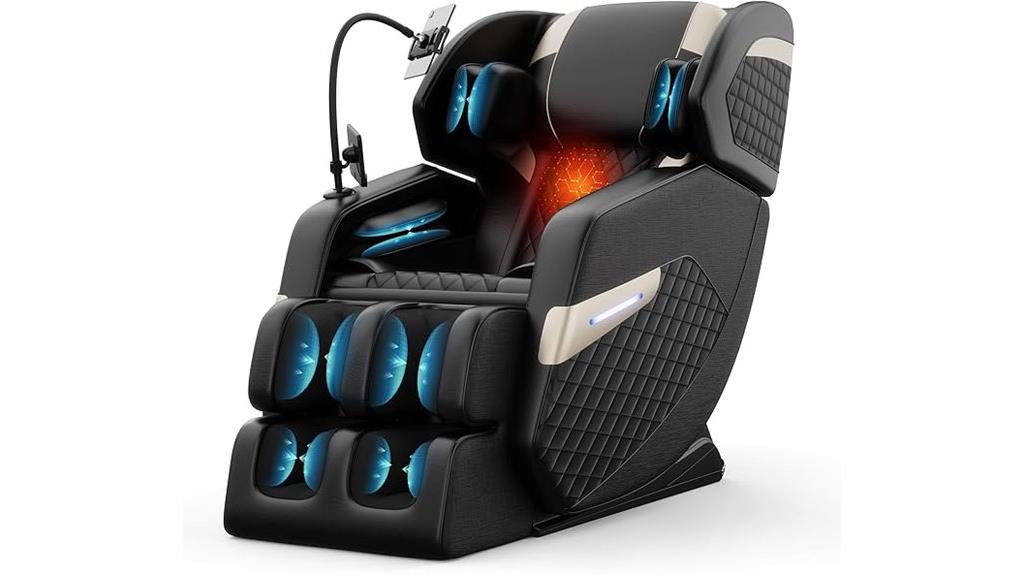 luxury zero gravity massage chair