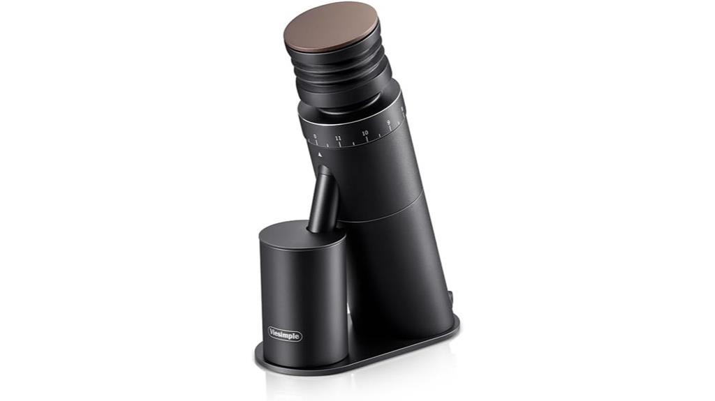 magnetic dosing coffee grinder