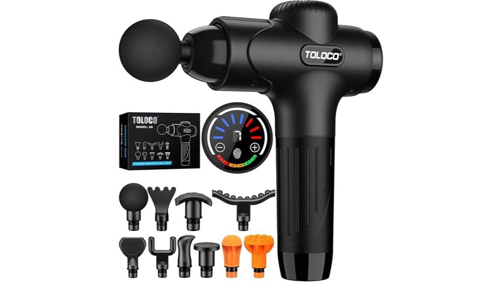 massage gun with extras