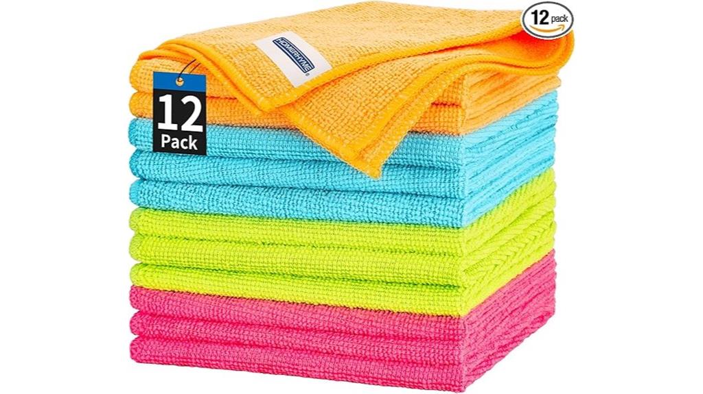 microfiber cloths 12 pack