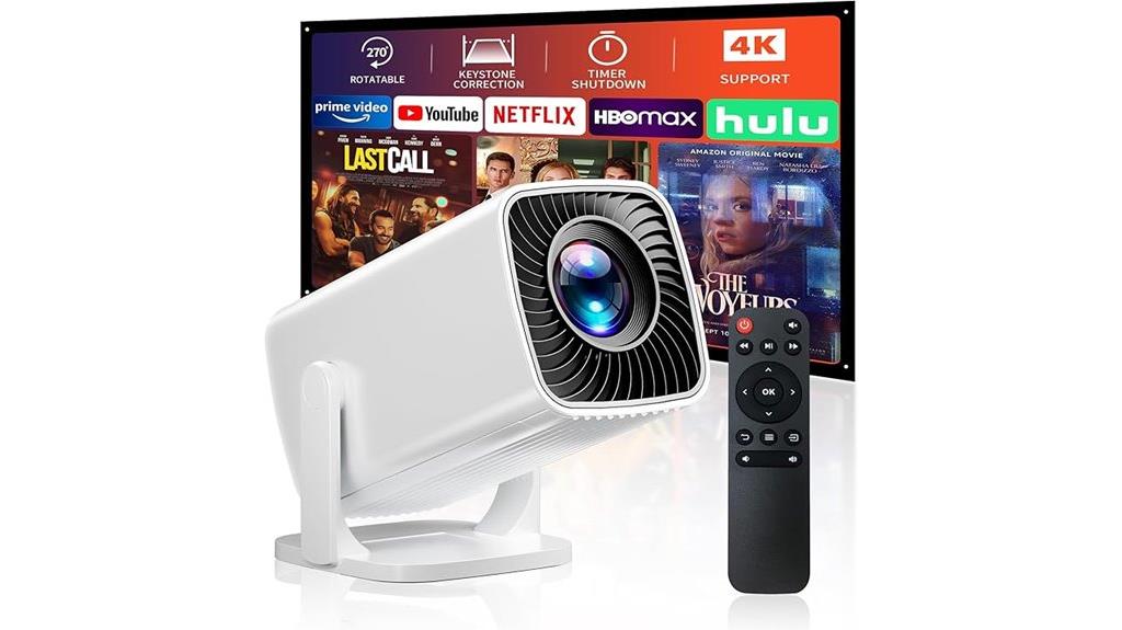 mini 4k portable projector