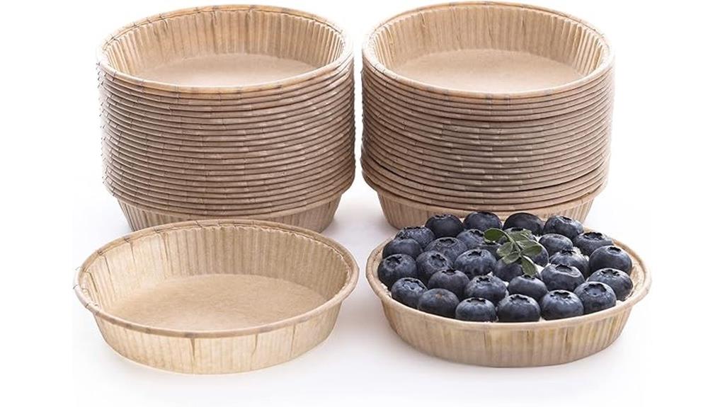 mini non stick tart pans
