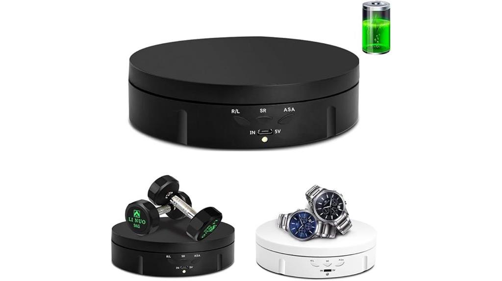 motorized 360 display stand