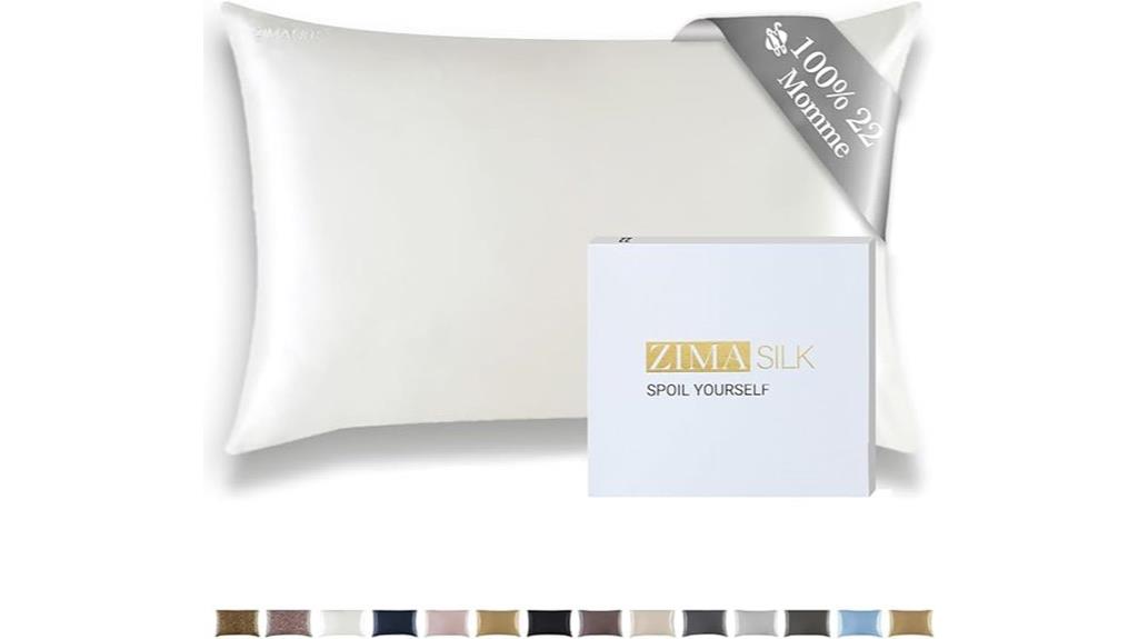 mulberry silk pillowcase standard